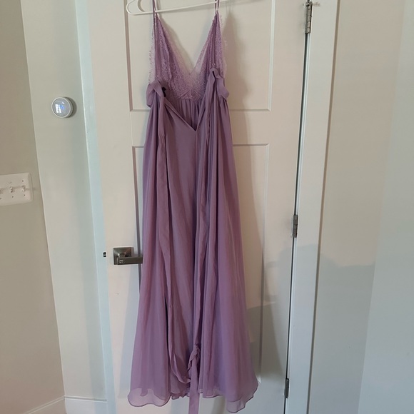 NWOT Michael Costello Purple Plunge Sundress Resort Wear - Picture 4 of 6